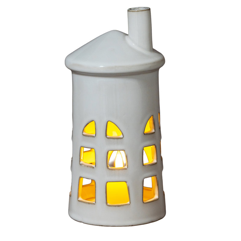 Andranique Ceramic Candle Accessories, 23 cm H x 11 cm W x 11 cm D