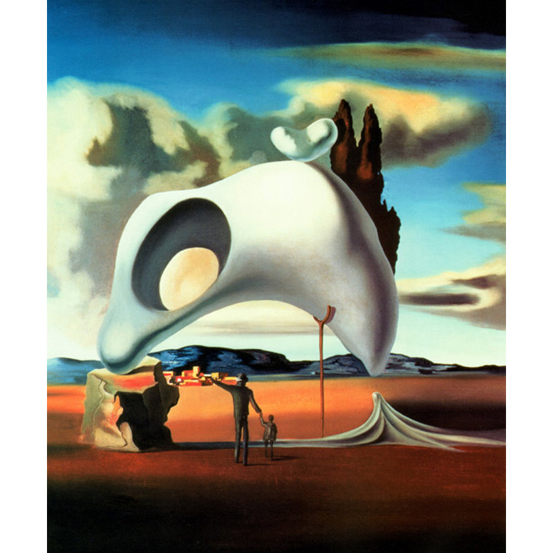 Atavistic Vestiges After the Rain, 1934 MCG-PF1156, 18'' H x 15'' W