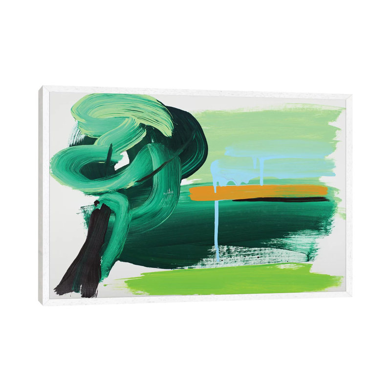 Midwest Meditation II 1 Piece Painting on Canvas, 66.04 cm H x 45.72 cm W, White Framed