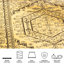 Nicarla Oriental Gold/Black Area Rug-31134126