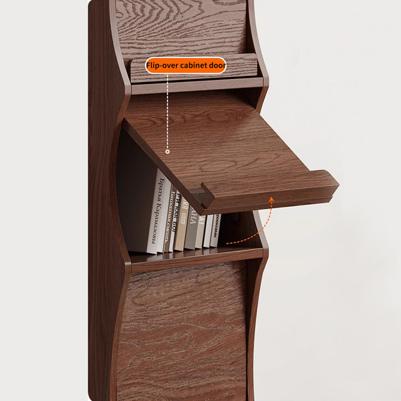 Bibliothèque de rangement simple de style américain