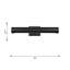 Ellen Degeneres Azer 2 Light Bathroom Bedroom Wall Fixture With Shade-840257087-840257086