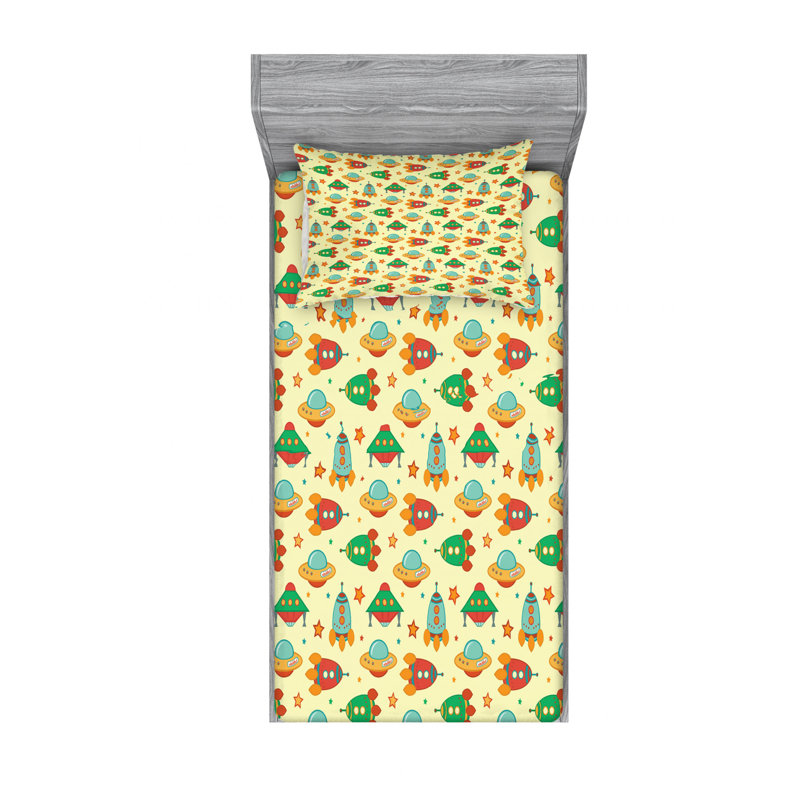 Microfiber Sheet Set, Twin XL Sheet Set with Fitted Sheet