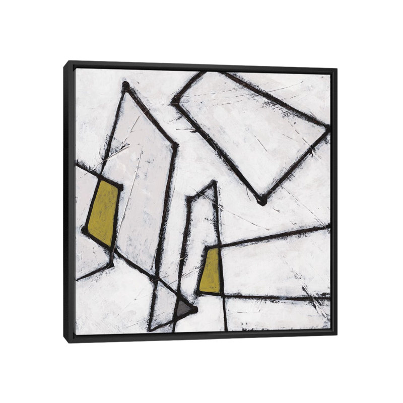 Impression sur toile, H 18 po x l 18 po x P 1,5 po, Toile avec cadre noir, Pas de tapis