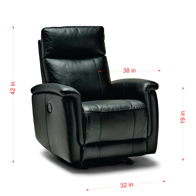 Ronson Recliner, Black