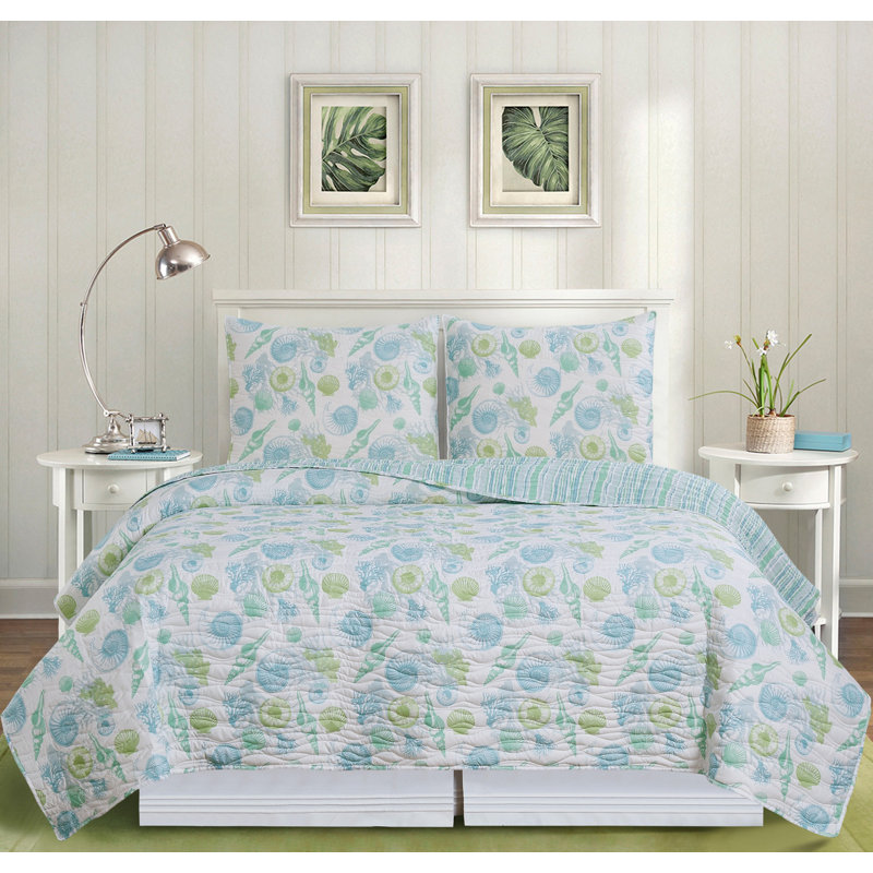 Ensemble de courtepointe Delray Beach King