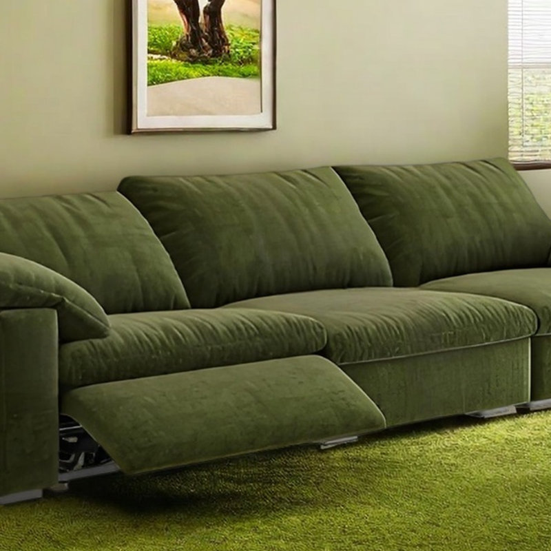 Demski, 33.46" H x 116.92" W x 42.91" D