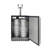 Kegco 24" Wide Dual Tap Stainless Steel Built-In Right Hinge Kegerator with Kit