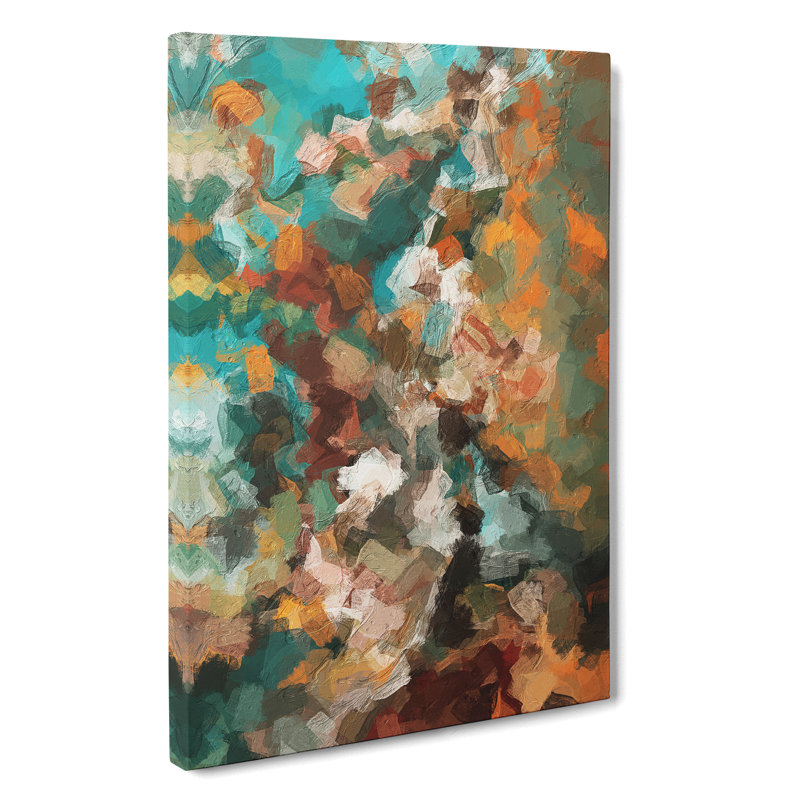Crying In A Storm Abstract - Wrapped Canvas