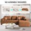 Canapé modulaire en L 108 po pour salon modulaire en L 108 po-980007624-980007630