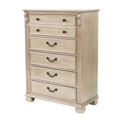 Commode 5 tiroirs Kidron l 35,6 po