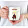 Personalized Ceramic Kids Milk Hot Chocolate Mug, Blonde Haired Magician Girl With Magic Wand, 1-Pack