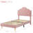 Velvet Upholstered Bed Frame With Adjustable Headboard-1526923272