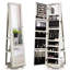 Armoire à bijoux avec miroir Dundald-302342858