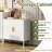 Metal File Cabinet In White Color, 2 Adjustable Shelves For And Office Use, Lockable, High - Grade Lock, Strength, 31.68 Height, 15.27 Width, Depth, Wall Mountable, Easy To Assemble With Diagram