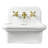 Nantucket Sinks 18-inch Fireclay Wallmount Bath Sink with Faucet, Drain and P-Trap Set-129382406