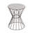 Lyndhur Iron Accent Stool
