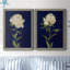 PRETTY AS A PEONY I - Ensemble de 2 reproductions de cadres photo sur toile-1201202720-1201202727