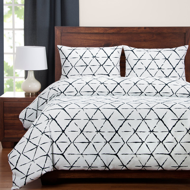 Geometric Shapes Duvet Cover, Full Duvet Cover