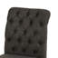 Chaises de salle à manger modernes et grises foncées 2