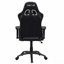 Fauteuil de jeu ergonomique noir à dossier haut