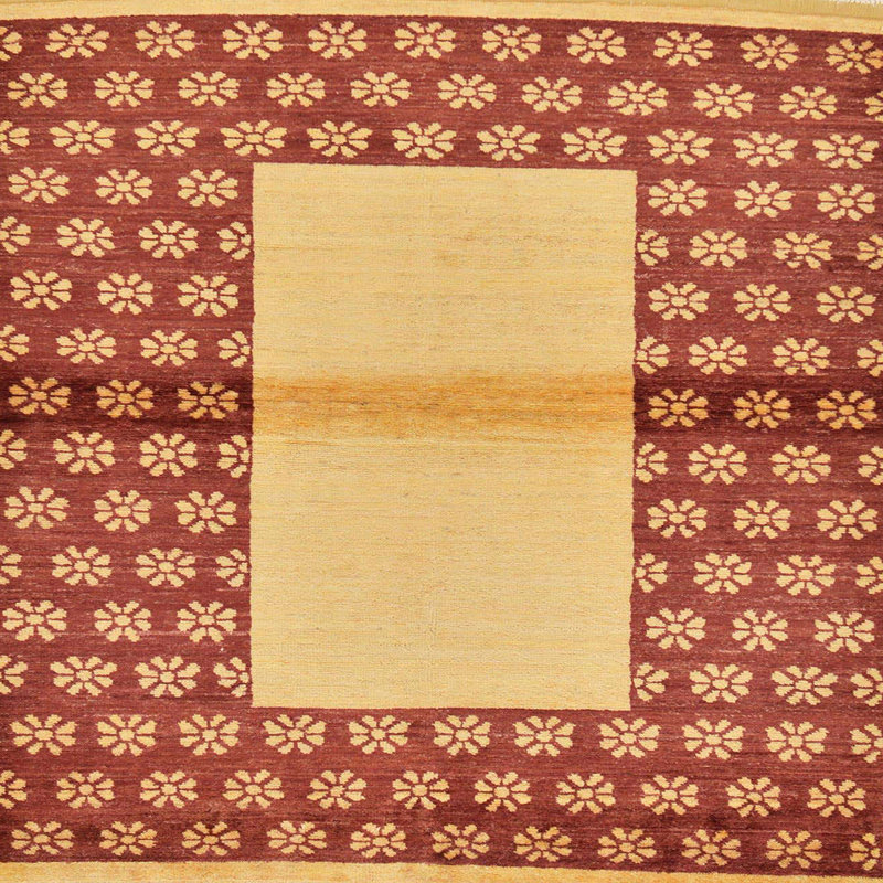 Tapis abstrait moderne 161, Carré 4 pi