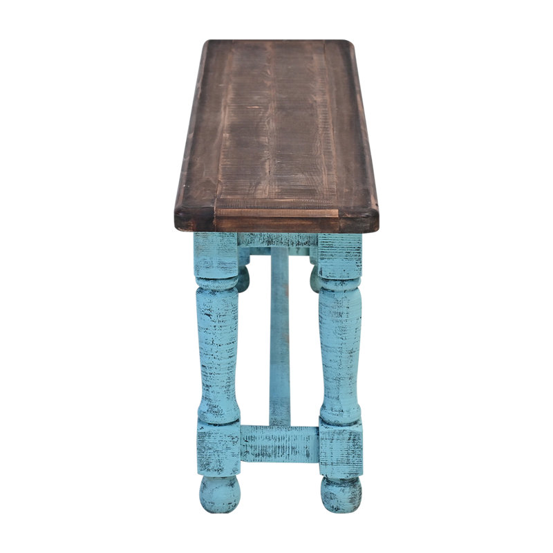 Banc en bois brut 4 '