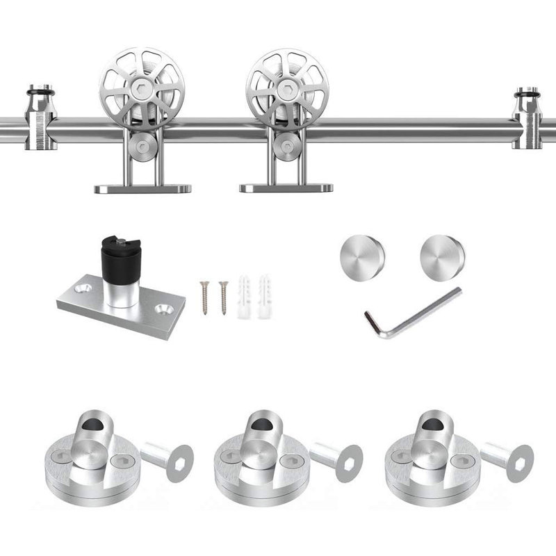 Sliding Standard Single Barn Door Hardware Kit, 72 in.