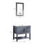 Armoire de salle de bain 30 po gris