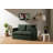 Modern 2-Seat Sofa Bed, Green Linen Fabric, 50.4 x 27.6 x 26.0 inches | 100% Metal Frame | Converts to Bed (78.7 x 47.2 inches) | Perfect for Small Spaces, Stylish and Functional Design for Living Room or Guest Room-1766742363