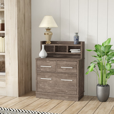 Dedman 81cm Wide 3 -Drawer File Cabinet