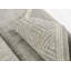 Babiarz Wool Geometric Area Rug in Ivory/Gray-1166383430