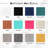 Memory Foam Bathroom Rugs Set 3 Piece Pebble Stone-116575211