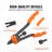 WFX Utility™ 16" Rivet Nut Tool, Labor-Saving Rivnut Tool Kit with 13PCS Metric & SAE Mandrels