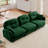 Basic Sectional Sofa, 3-Seater Modular  Sofa Couch,Soft Chenille Fabric High-Density Foam,Tufted Cushion Backrest Ergonomic Design Design-202351846
