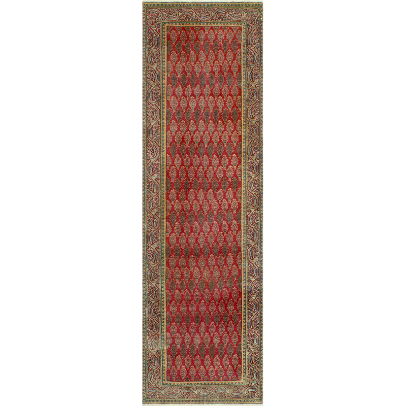 Khylar Distressed Balym Red Runner