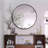 30 Inch  Metal Framed Round Bathrrom Mirror For Wall.