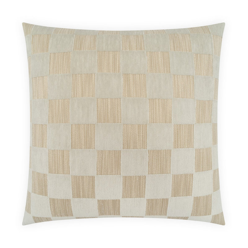 Brodey Throw Pillow, 36"H x 36"W, Natural