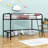 Alodi Twin Size Metal Loft Bed with Ladder
