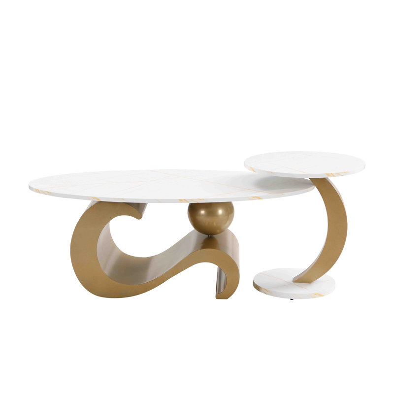 Ensemble de 2 tables de bout Modern Modern