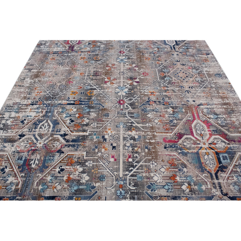 Morvant Southwestern Indoor Rug, Rectangle 3'2" x 5'2"