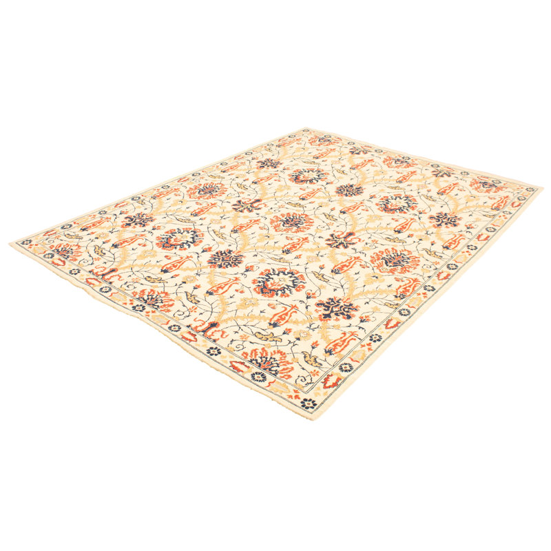 Tapis zone en laine 11 pi 11 po x 11 pi 11 po à la main one-of-kind-noué la 2010 turkoman Prachi