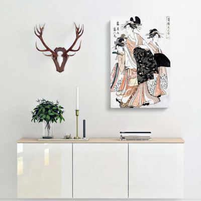 Tsuruya Uchi Tsurunou by Chokosai Eishoo - Wrapped Canvas