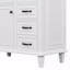Meuble-lavabo 36 po avec comptoir en céramique, structure en bois massif, armoire en MDF et peuplier, tiroirs rabattables, tablette réglable et poignées en alliage de zinc-1007522767