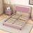 Harsukh Queen Upholstered Bed with LED Lights-997063909