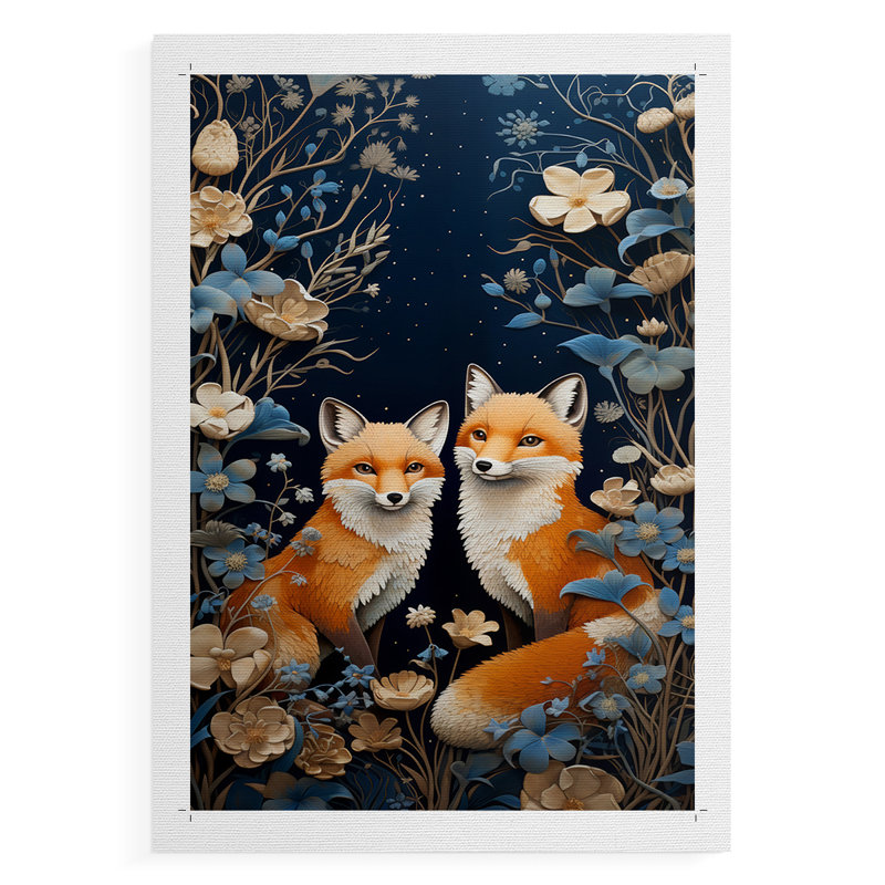 ANIMALS Series CDL XXXVI - Impression sur toile seulement - NON CADRE, H 48 po x l 32 po