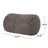 4 Foot Cylindrical Suede Bean Bag,