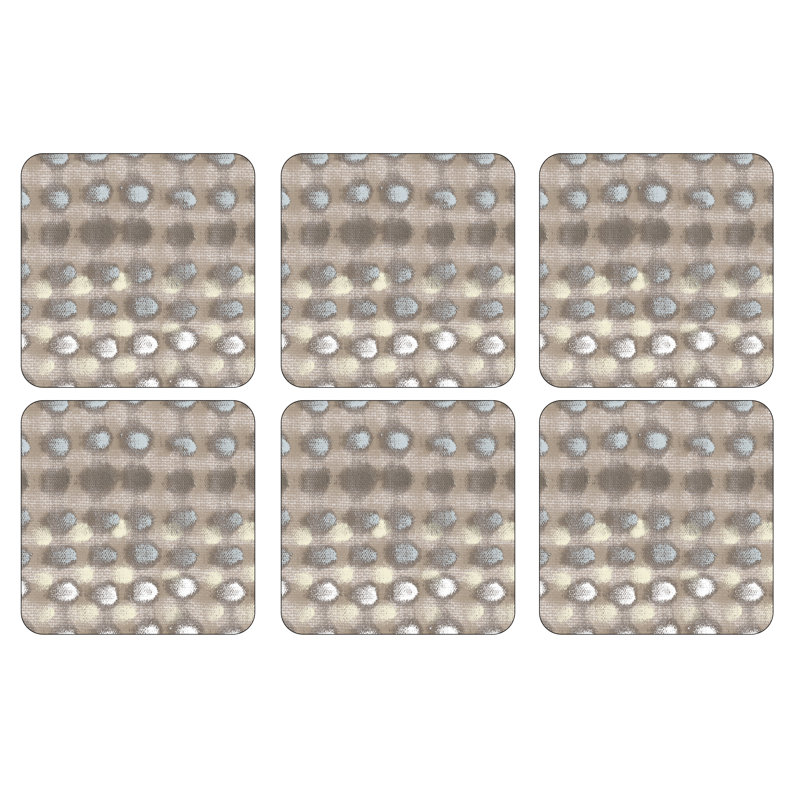 Sous-verres Pimpernel 4 po x 4 po