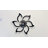 Flower Ceiling Fans With Lights And Remote, 33.5 Inch Modern Low Profile Flush Mount Ceiling Fan, Dimmable Led Ceiling Light Fixture,-271354248