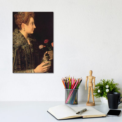 Portrait Of A Woman by Sofonisba Anguissola - Wrapped Canvas Painting